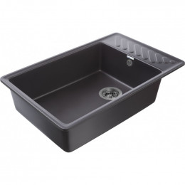 Мойка кухонная GranFest Quarz GF-ZL-51 черный