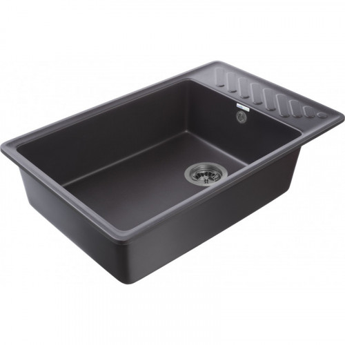 Мойка кухонная GranFest Quarz GF-ZL-51 черный