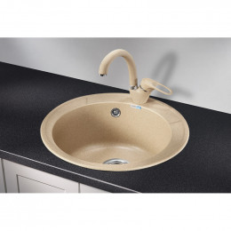 Кухонная мойка Granula Standart ST-4802 48x48 бежевый