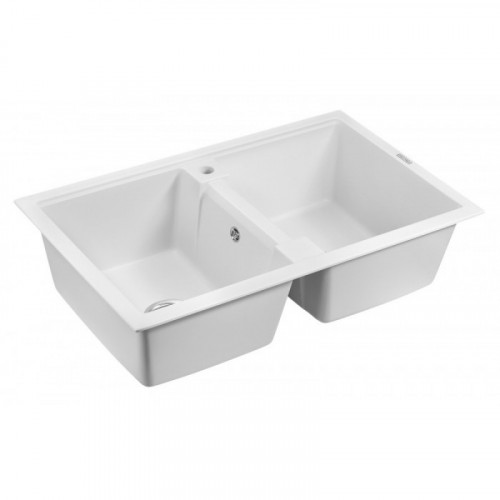 Мойка для кухни Paulmark Zwilling PM238150-WH 81х50 белый
