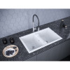 Мойка для кухни Paulmark Zwilling PM238150-WH 81х50 белый