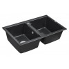Мойка для кухни Paulmark Zwilling PM238150-BL 81х50 черный