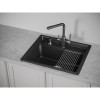 Кухонная мойка Granula Kitchen Space KS-6003 60x51 шварц