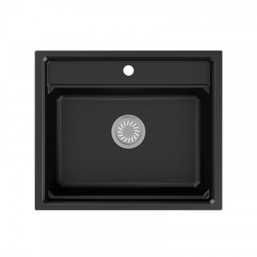 Кухонная мойка Granula Kitchen Space KS-6003 60x51 шварц
