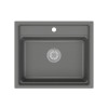 Кухонная мойка Granula Kitchen Space KS-6003 60x51 алюминиум