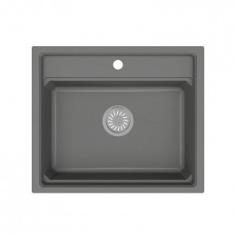 Кухонная мойка Granula Kitchen Space KS-6003 60x51 алюминиум