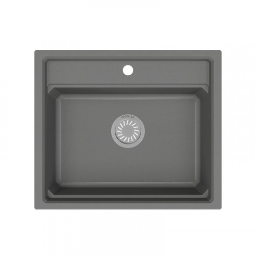 Кухонная мойка Granula Kitchen Space KS-6003 60x51 алюминиум
