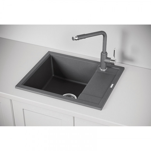 Кухонная мойка Granula GR-6002 60x50 графит