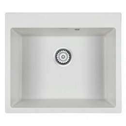Мойка для кухни Paulmark Kante PM106052-WH 60х52 белый