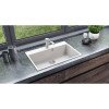 Кухонная мойка Ulgran Quartz Forte 760-01 жасмин