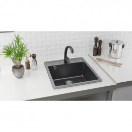 Кухонная мойка Ulgran Classic U-406-308 черный