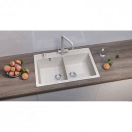 Кухонная мойка Ulgran Quartz Ruma 780-01 жасмин