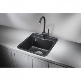 Кухонная мойка Granula Standart ST-4202 43x50 черный