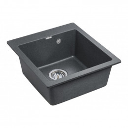 Мойка для кухни Paulmark Zemar PM104651-DG 46х51 графит