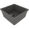 Мойка для кухни Lemark Sinara 9910065 42x40 серый шелк