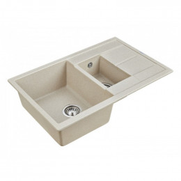 Мойка для кухни Paulmark Feste PM237850-BE 78х50 бежевый
