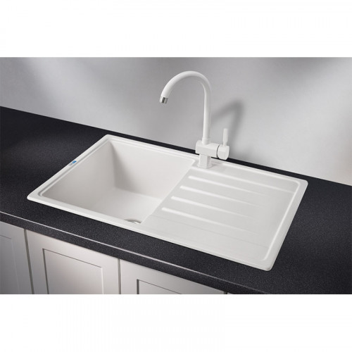 Кухонная мойка Granula Standart ST-7602 76x50 белый