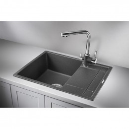 Кухонная мойка Granula 6501bg графит
