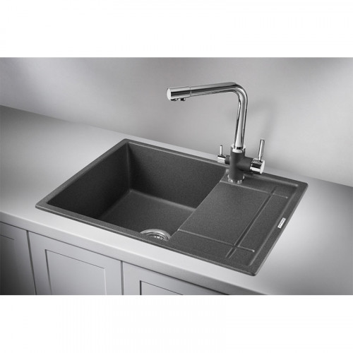 Кухонная мойка Granula 6501bg графит