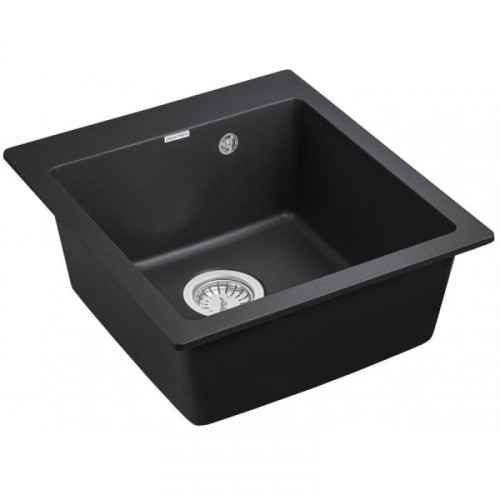 Мойка для кухни Paulmark Zemar PM104651-BL 46х51 черный