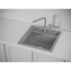 Кухонная мойка Granula Kitchen Space KS-5002 50x51 алюминиум