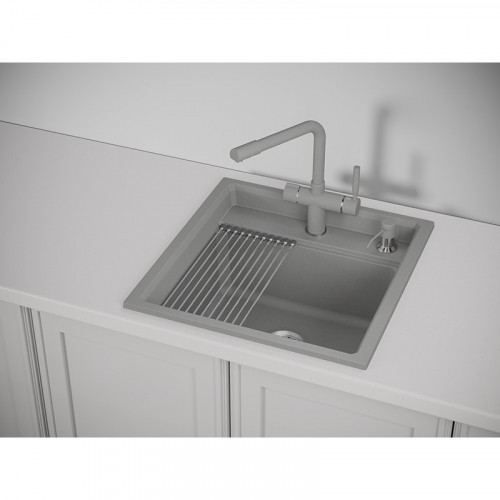 Кухонная мойка Granula Kitchen Space KS-5002 50x51 алюминиум
