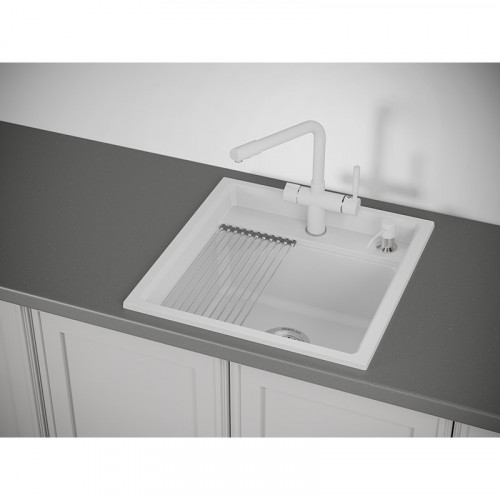 Кухонная мойка Granula Kitchen Space KS-5002 50x51 арктик