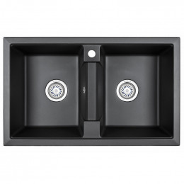 Кухонная мойка Granula GR-8101 81x50 черный