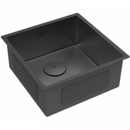 Мойка для кухни Lemark Olanga 9932124 44x44 черный матовый