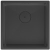 Мойка для кухни Lemark Olanga 9932124 44x44 черный матовый