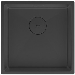 Мойка для кухни Lemark Olanga 9932124 44x44 черный матовый