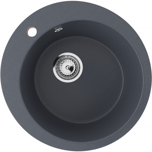 Кухонная мойка Ulgran U-405-343 антрацит матовый