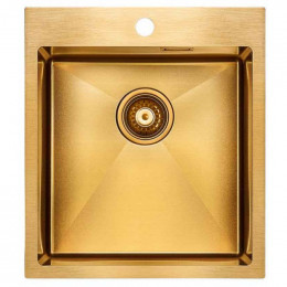 Мойка для кухни Paulmark Neckar PM804551-BG 45х51 золото