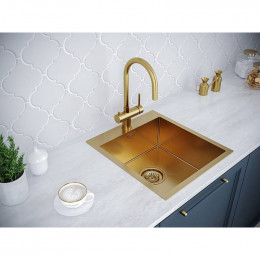 Мойка для кухни Paulmark Neckar PM804551-BG 45х51 золото
