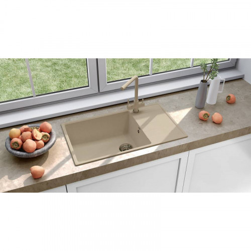 Кухонная мойка Ulgran Quartz Prima 860-03 десерт