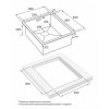 Мойка для кухни Paulmark Vista PM904438-BS 38х44 сталь