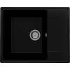 Кухонная мойка Ulgran Quartz Prima 605-07 уголь матовый