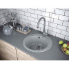 Мойка для кухни Paulmark Gelegen PM404800-GRM 48 серый металлик