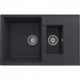 Кухонная мойка Ulgran Quartz Prima 780 1,5K-08 космос матовый