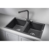 Кухонная мойка Granula GR-8101 81x50 графит