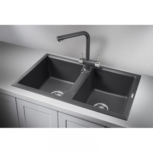 Кухонная мойка Granula GR-8101 81x50 графит