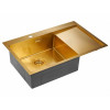 Мойка для кухни Paulmark Elde PM807851-BGL 78х51 золото