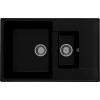 Кухонная мойка Ulgran Quartz Prima 780 1,5K-07 уголь матовый