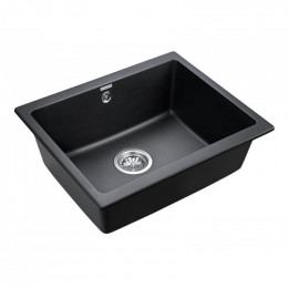 Мойка для кухни Paulmark Gera PM205546-BL 55х46 черный