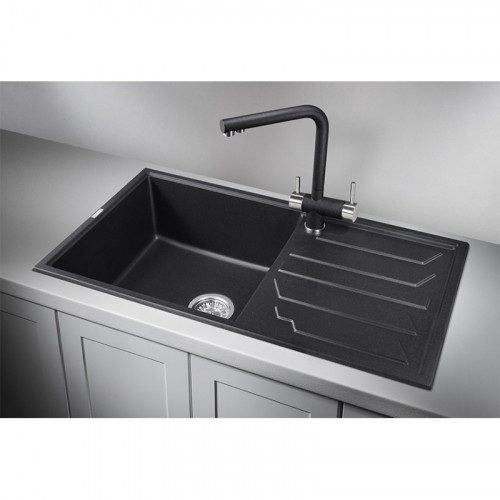 Кухонная мойка Granula GR-8601 86x50 черный