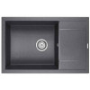 Мойка для кухни Paulmark Verlass PM317850-DG 78х50 графит