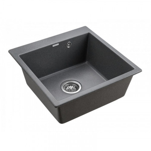 Мойка для кухни Paulmark Praktisch PM105152-DG 51х52 графит