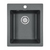 Мойка для кухни Paulmark Leer PM104249-DG 41х49 графит