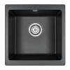 Мойка для кухни Paulmark Brilon PM104546-BL 45х46 черный