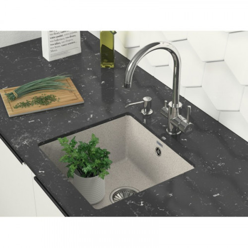 Мойка для кухни Paulmark Brilon PM104546-BE 45х46 бежевый